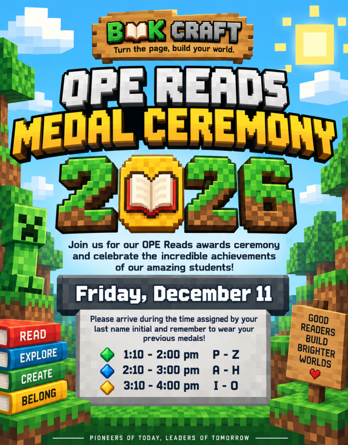 Medal Ceremony 2026